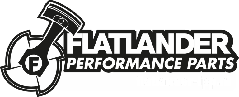Flatlander logo wit
